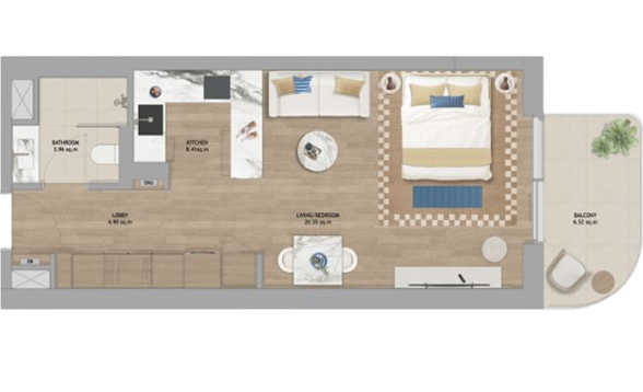 Studio Floor Plan